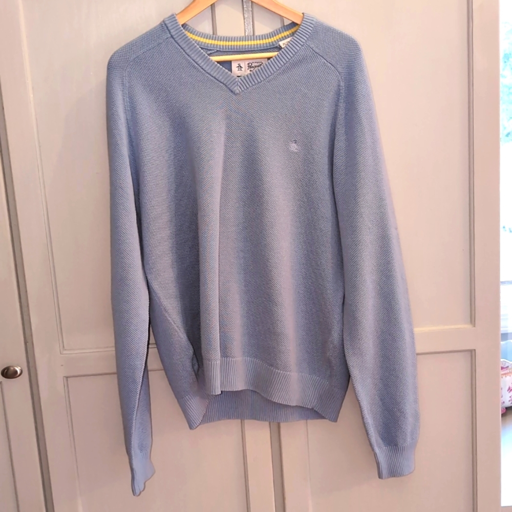 Original Penguin Munsing Wear sweater XL, Light Blue